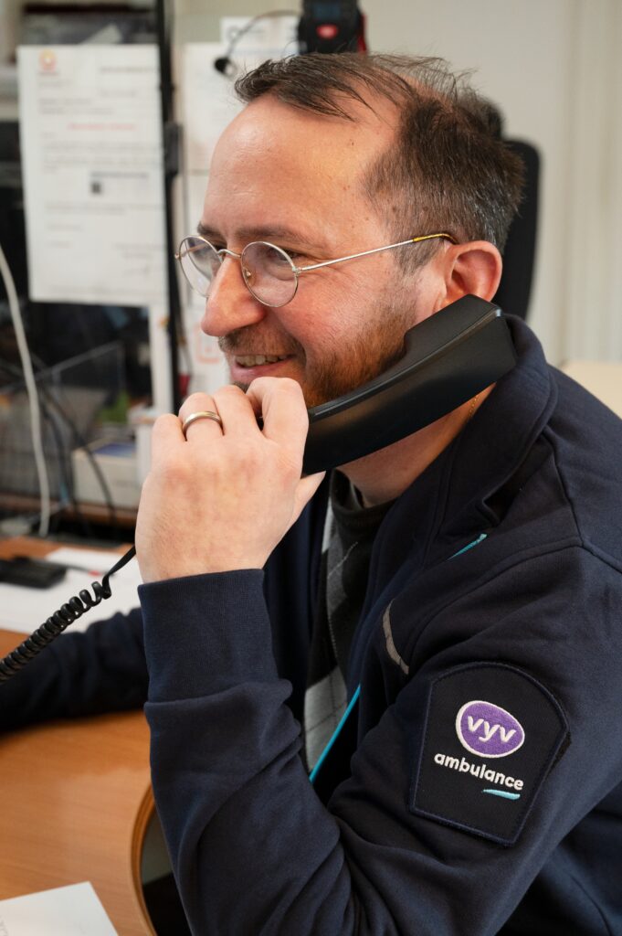 L'organisation experte du service de régulation des ambulances permet d'optimiser chaque minute lors d'une intervention.