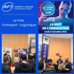 Collaborateurs de VYV Ambulance Limoges sur le stand de la Nuit de l'Orientation