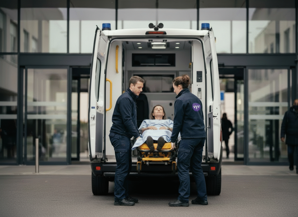 Une logistique médicale optimisée est garantie par le déploiement d'un service ambulancier national.