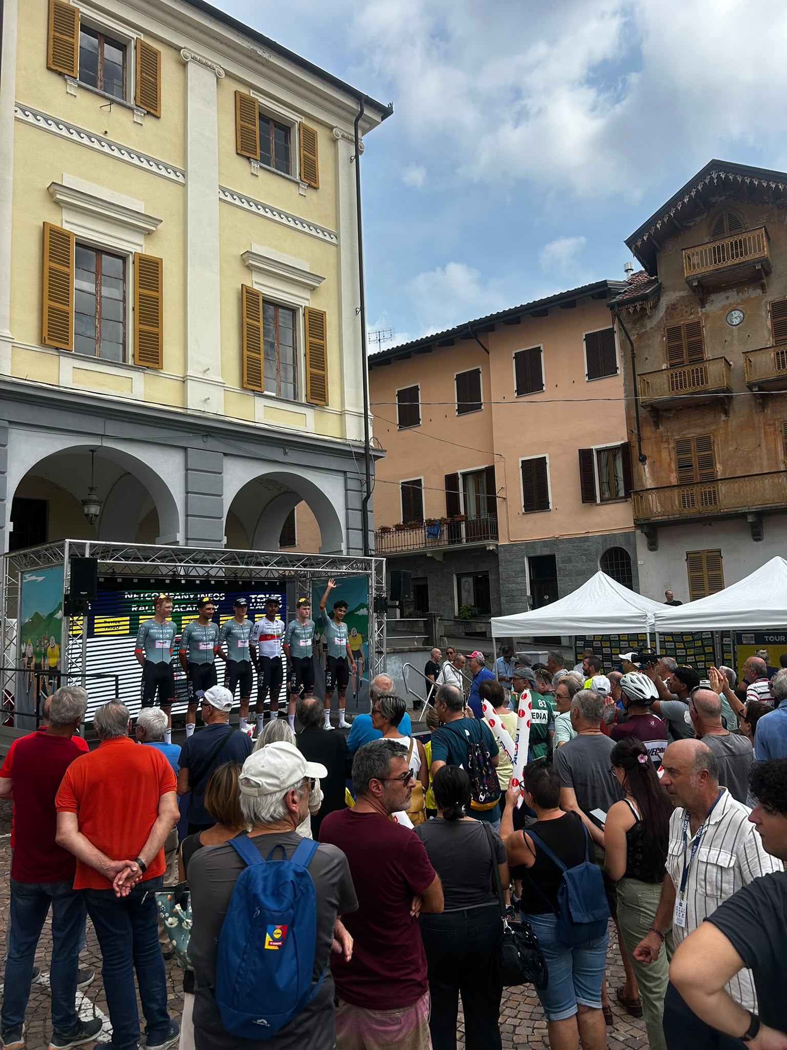 L’ambiance d’un grand rendez-vous cycliste