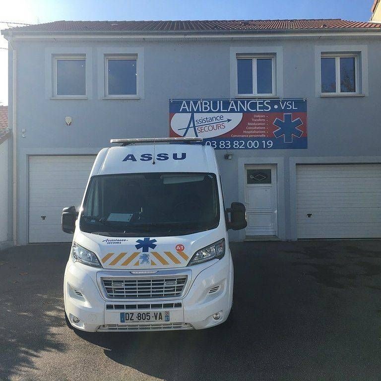 Ambulances Assistance Secours réseau VYV Ambulance Meurthe-et-Moselle