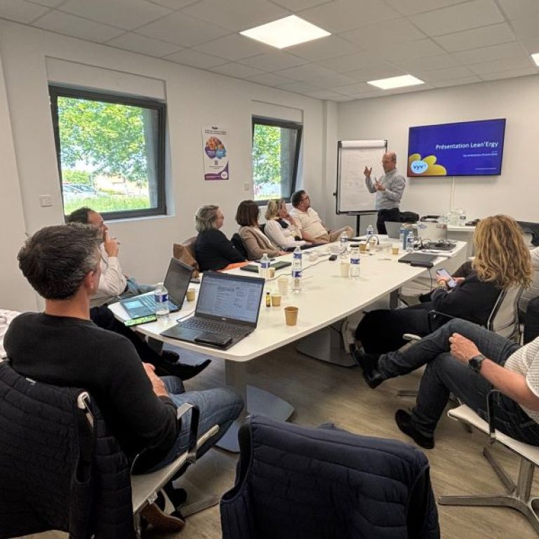 L'équipe de direction en formation Lean Six Sigma